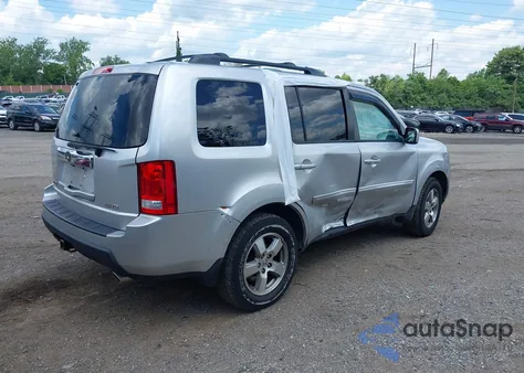 2010 Honda Pilot Ex-L from USA, damaged, VIN 5FNYF4H51AB038977